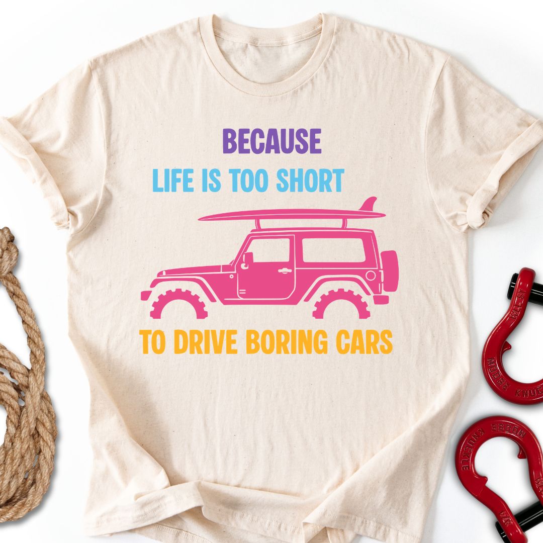 No Boring Cars T-Shirt
