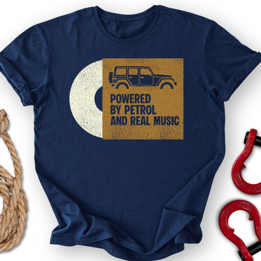 Petrol Vinyl T-Shirt