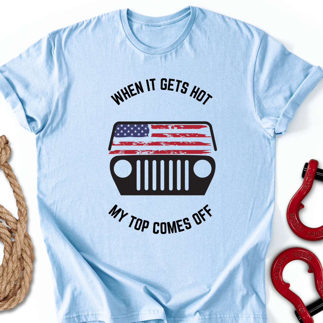 Top Comes Off T-Shirt