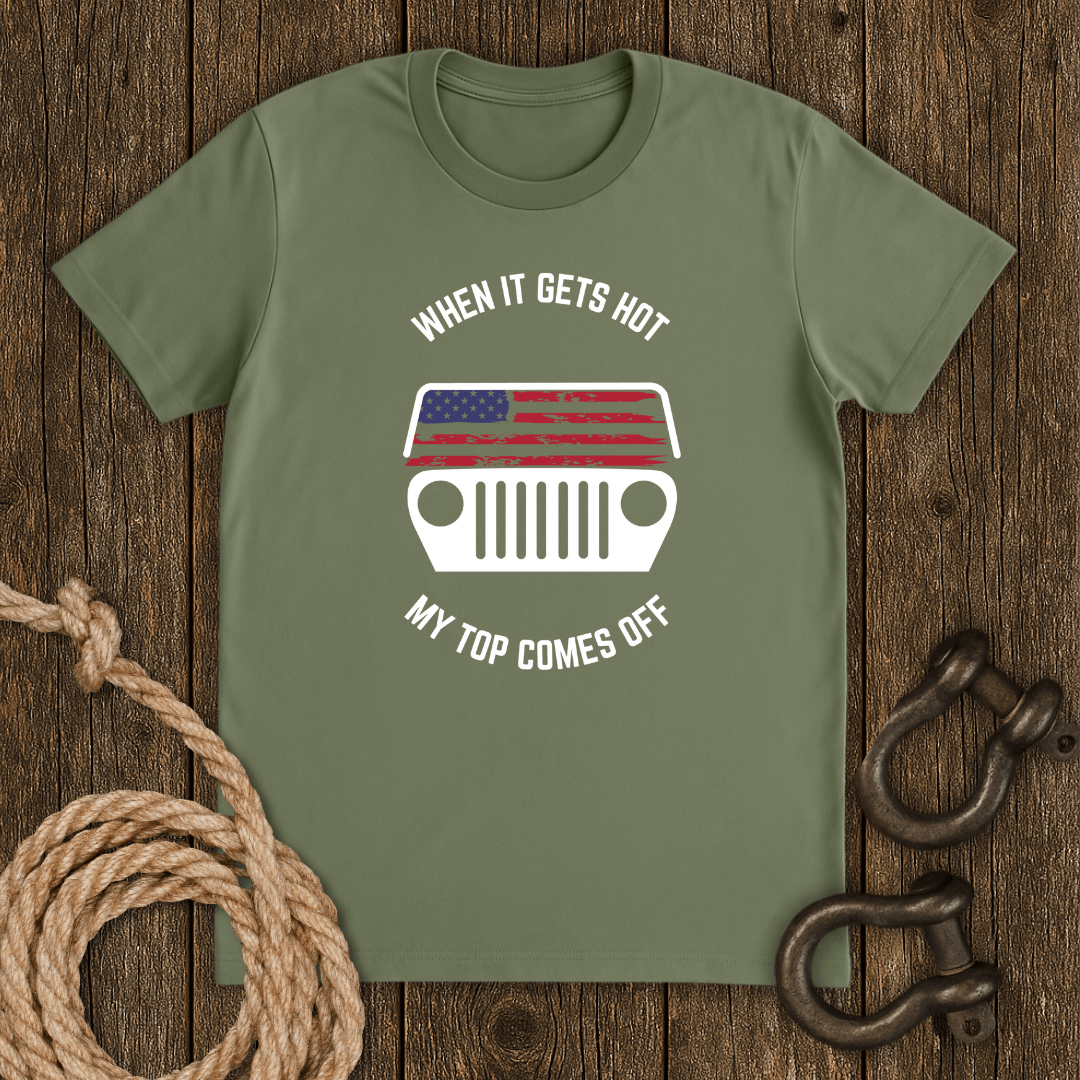 Top Comes Off T-Shirt