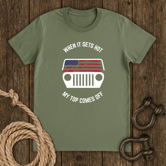 Top Comes Off T-Shirt