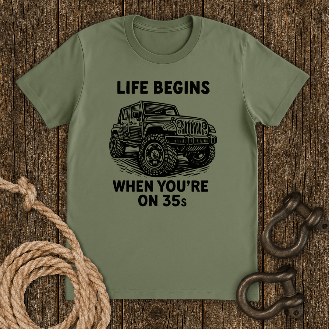 When on 35s T-Shirt
