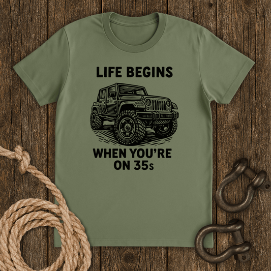 When on 35s T-Shirt