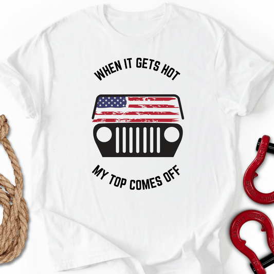 Top Comes Off T-Shirt