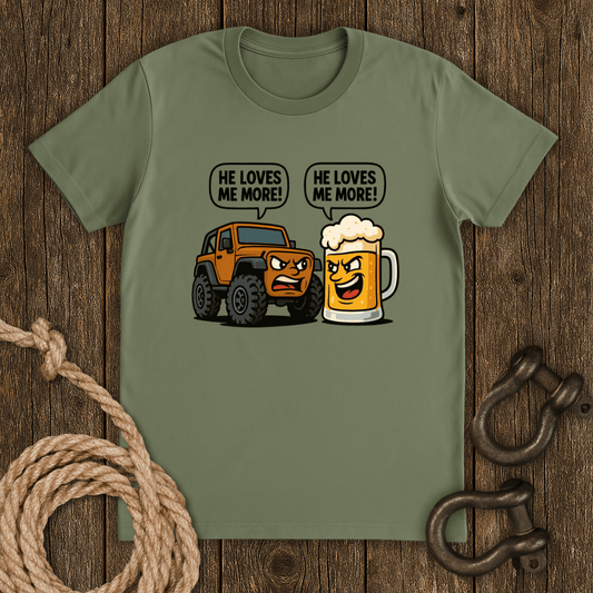 Rig vs Beer T-Shirt