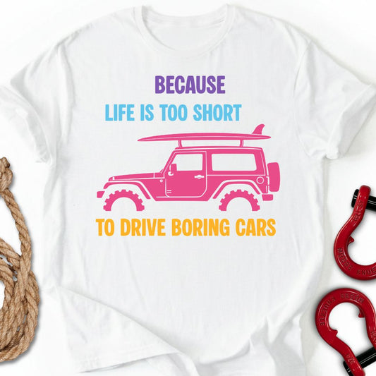 No Boring Cars T-Shirt