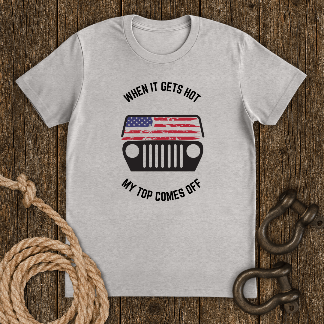 Top Comes Off T-Shirt