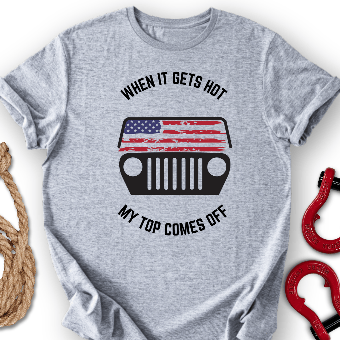 Top Comes Off T-Shirt