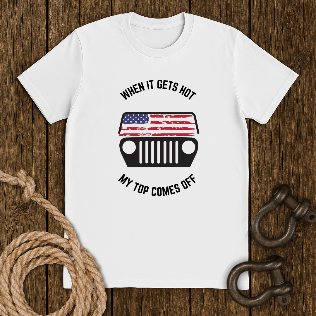 Top Comes Off T-Shirt