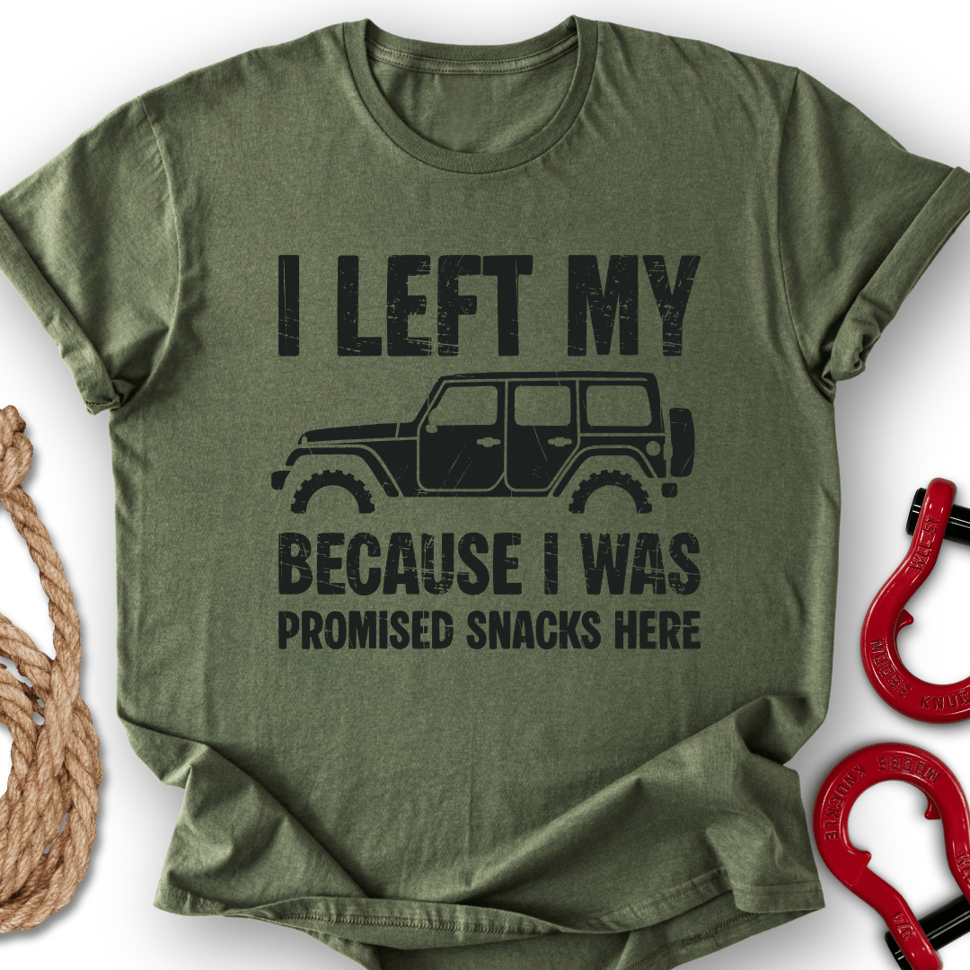 Here For Snacks T-Shirt