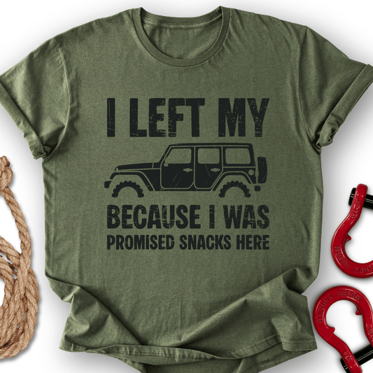 Here For Snacks T-Shirt