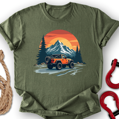 Icy Mountain Ride T-Shirt