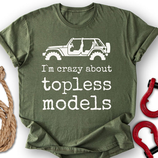Topless Models T-Shirt