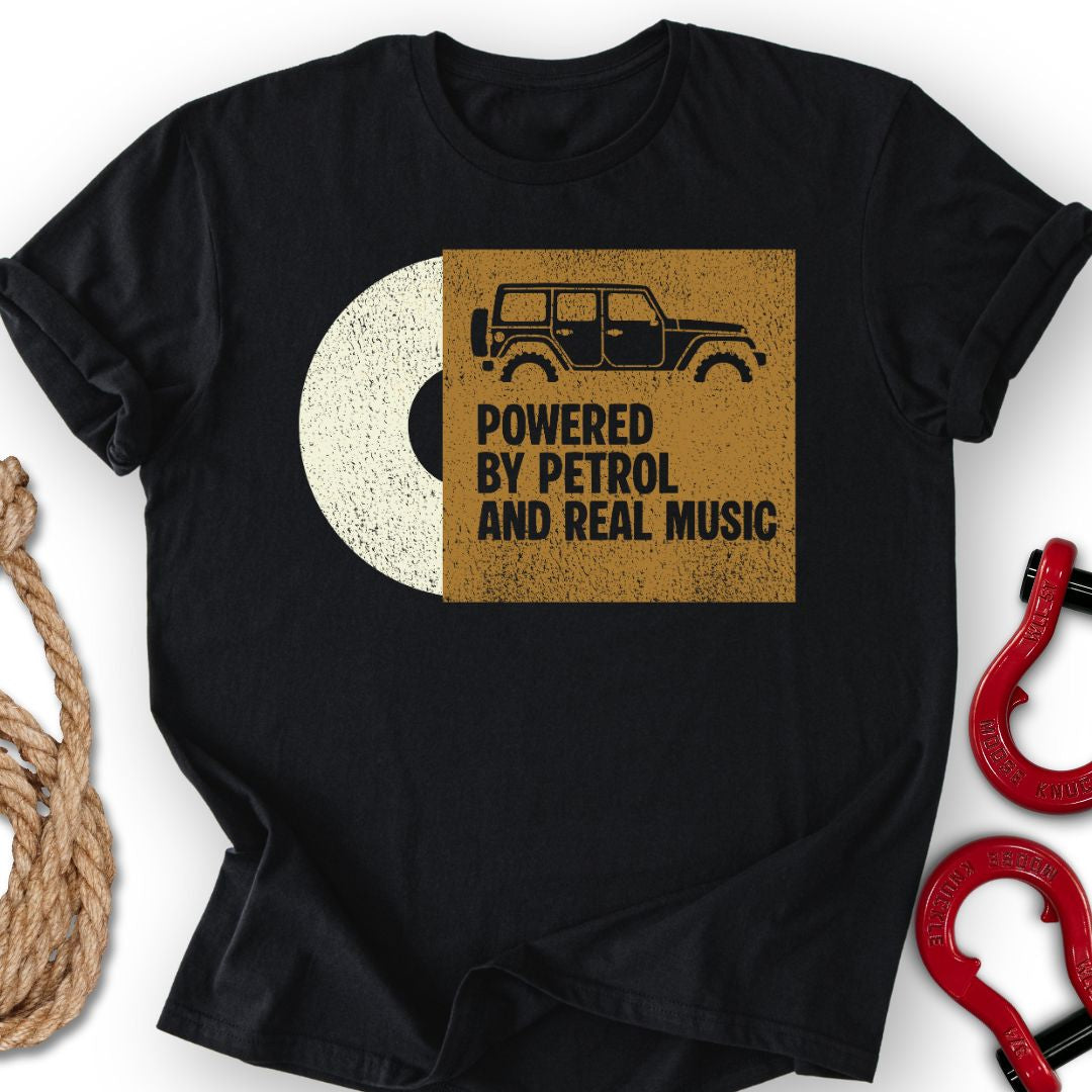 Petrol Vinyl T-Shirt