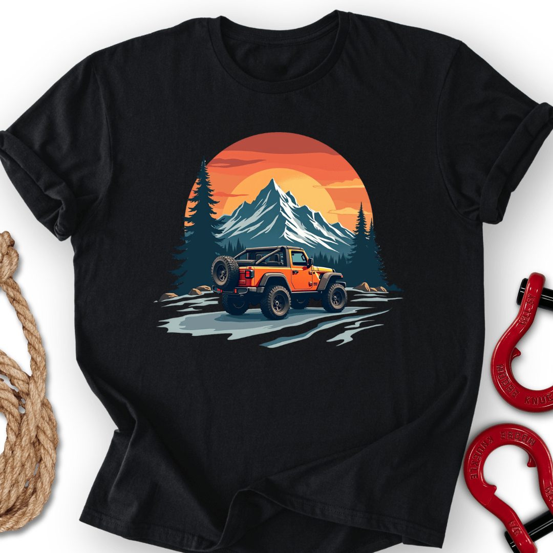 Icy Mountain Ride T-Shirt
