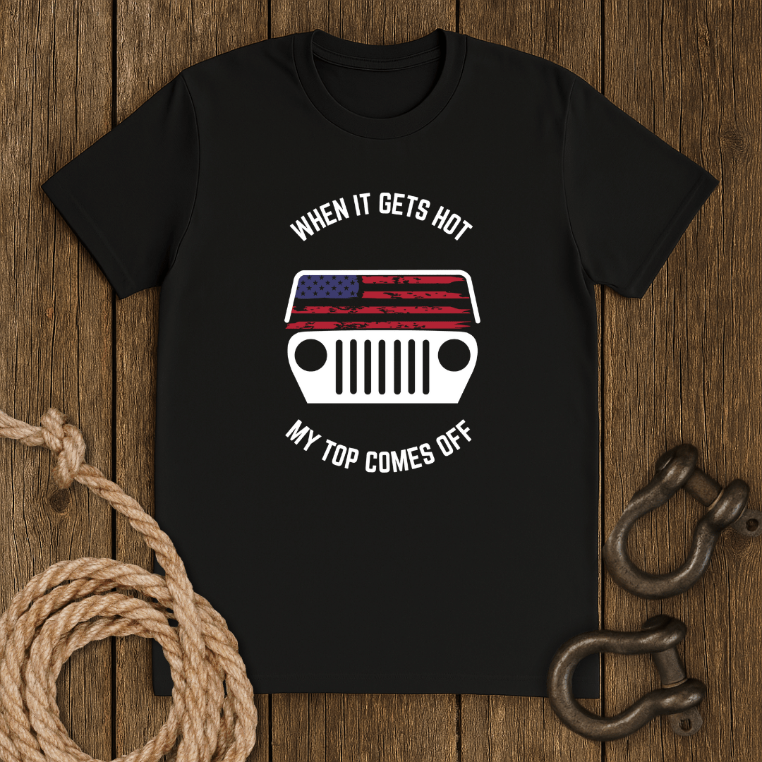 Top Comes Off T-Shirt