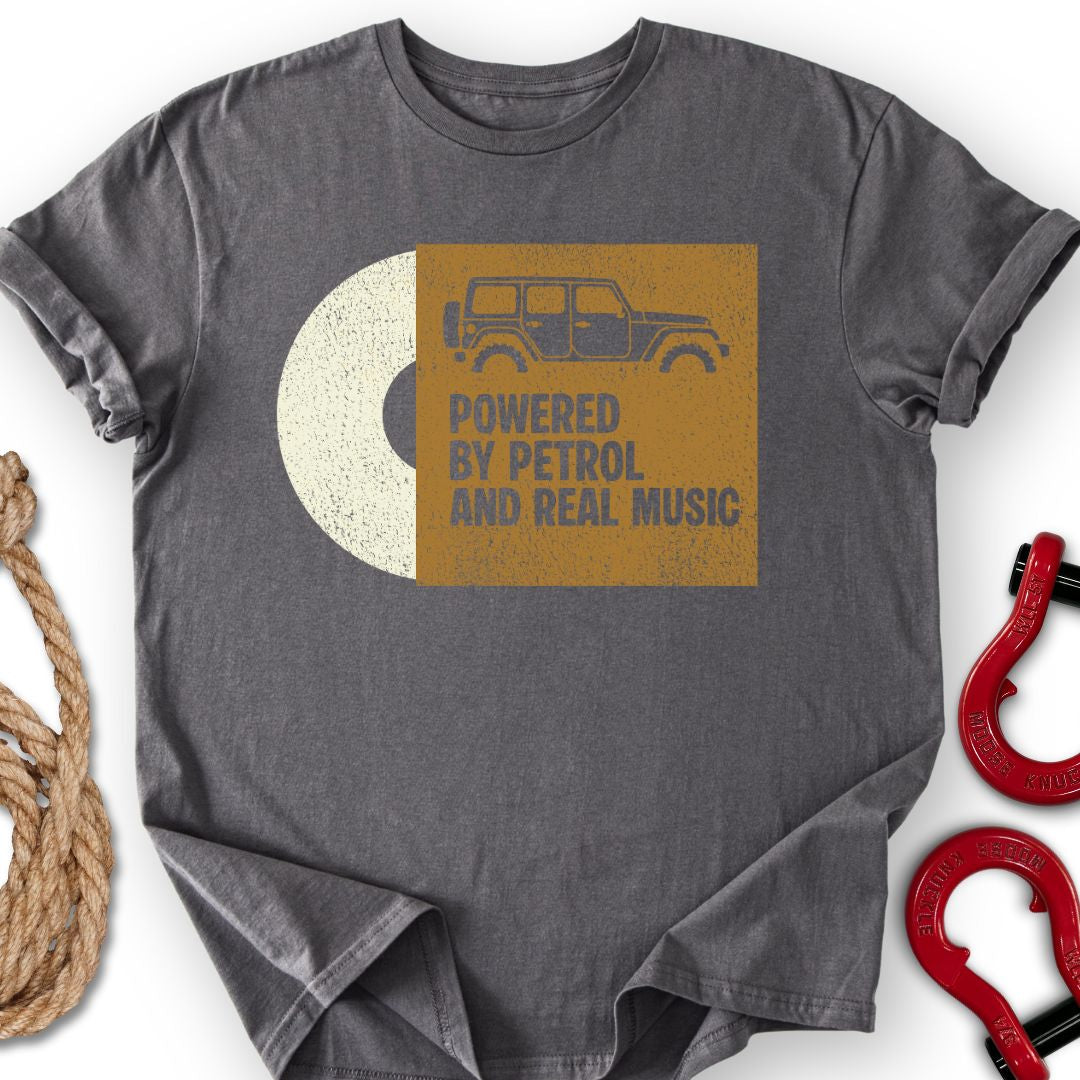Petrol Vinyl T-Shirt