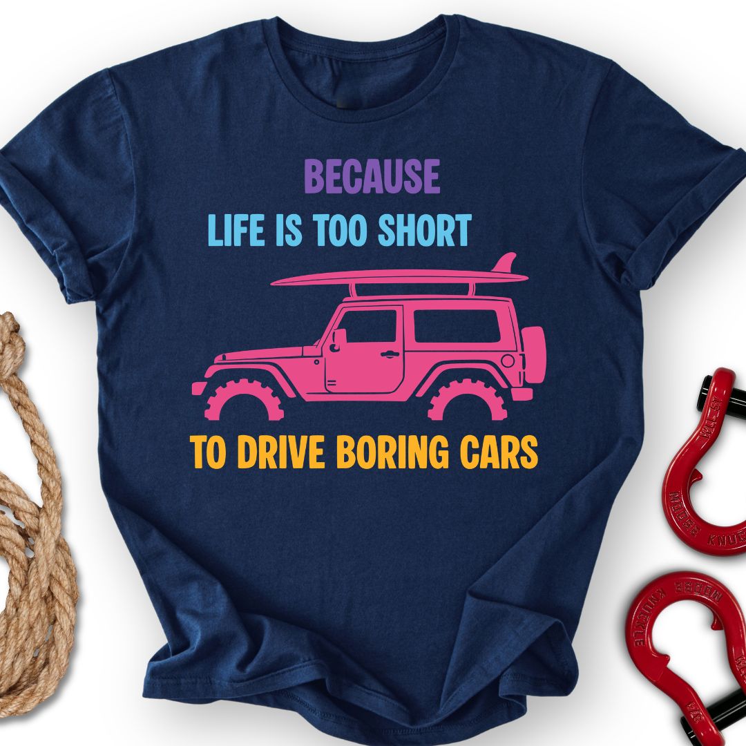 No Boring Cars T-Shirt
