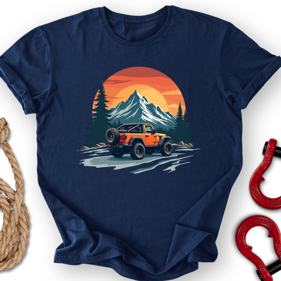 Icy Mountain Ride T-Shirt