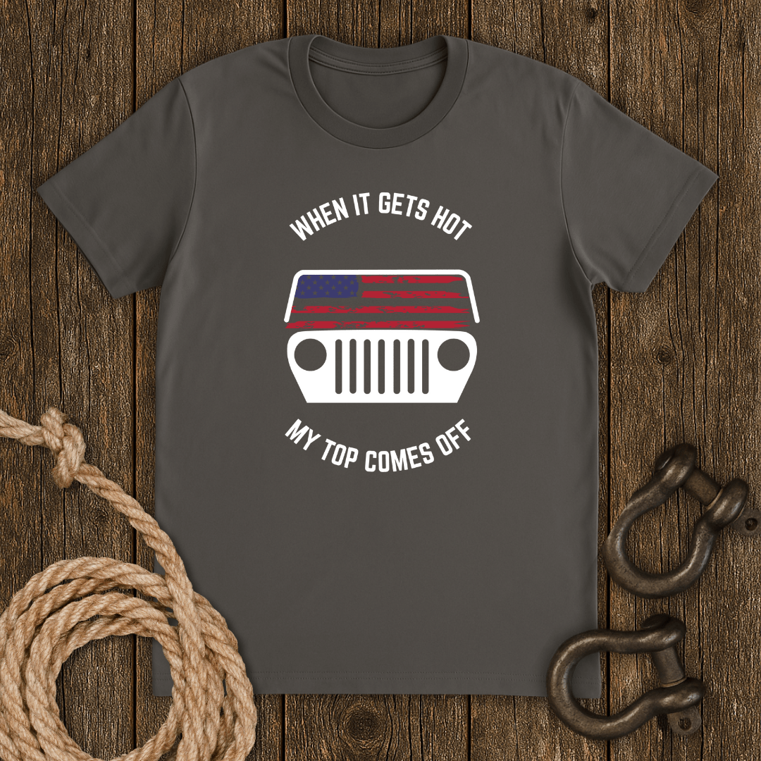 Top Comes Off T-Shirt