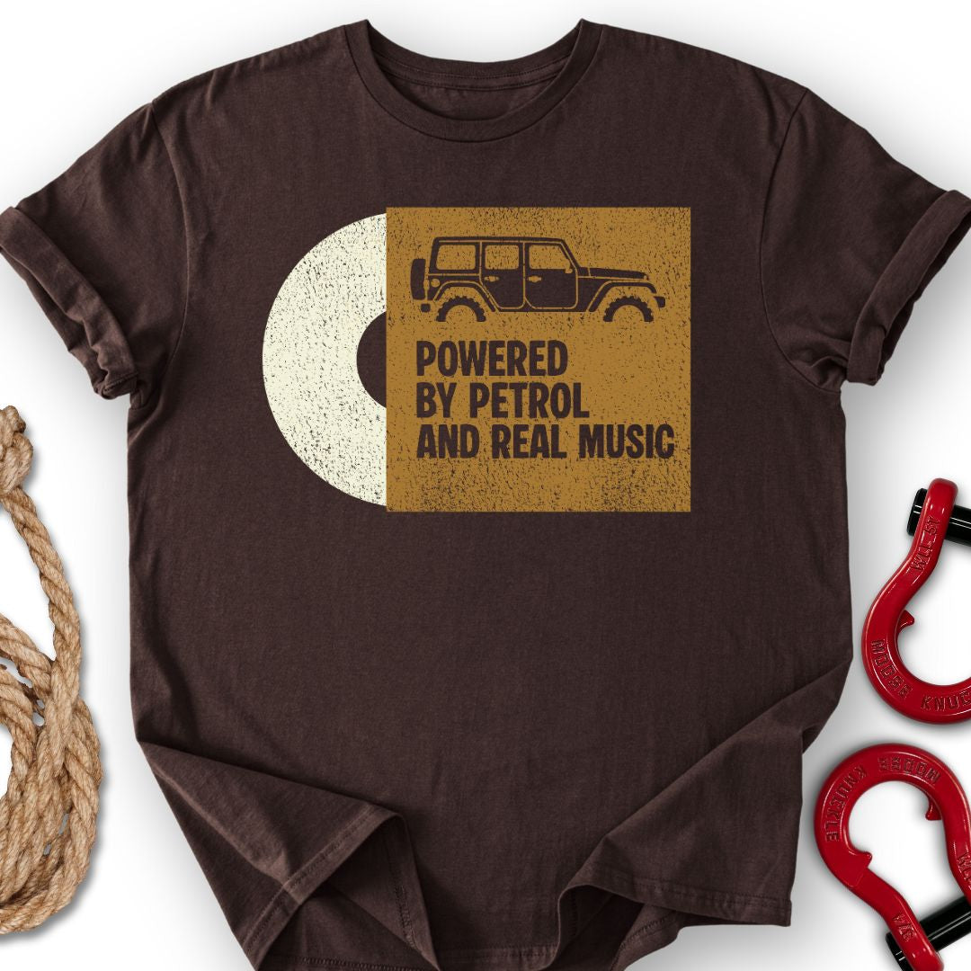Petrol Vinyl T-Shirt