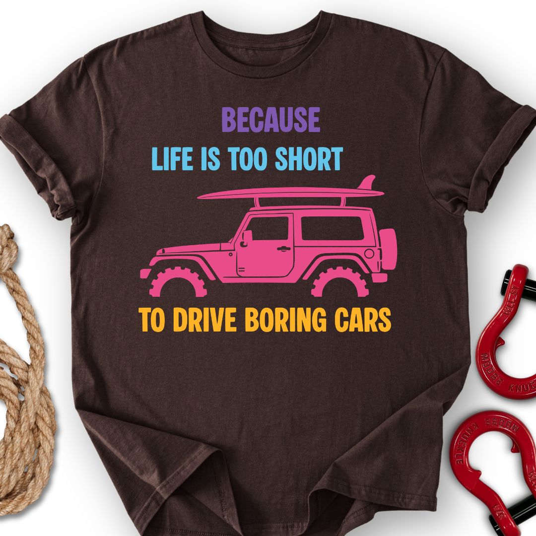 No Boring Cars T-Shirt