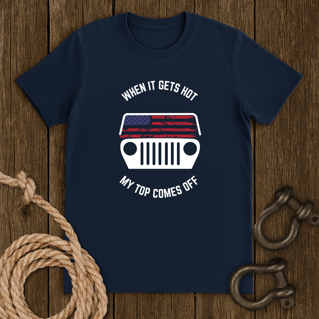 Top Comes Off T-Shirt